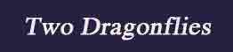 Two Dragonflies