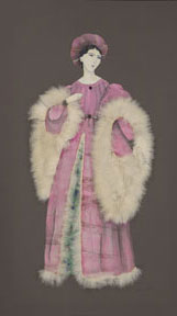 Renaissance Lady in pink dress