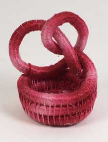 A tiny basket.